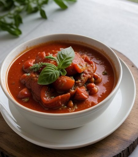 Rotelle With Provencal Tomato Sauce recipe image