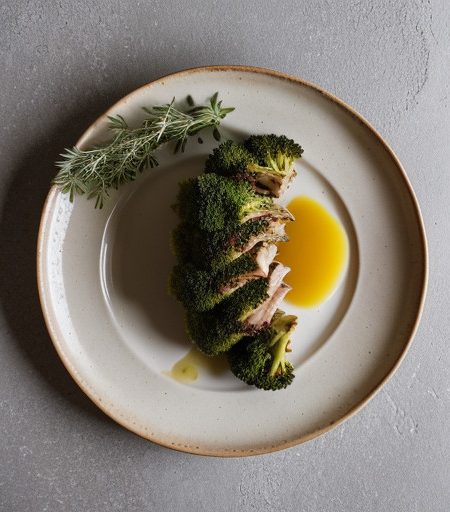Rotelle With Smoked Turkey~ Broccoli & Pepp recipe image