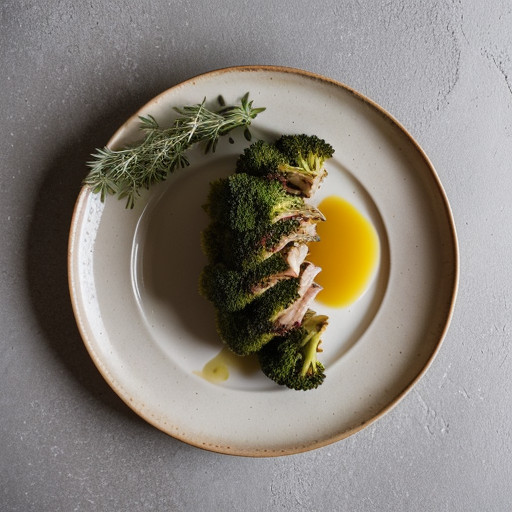 Rotelle With Smoked Turkey~ Broccoli & Pepp recipe image
