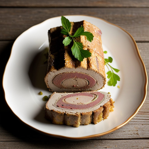 Roulade of Turkey With Foie Gras & Sauterne recipe image