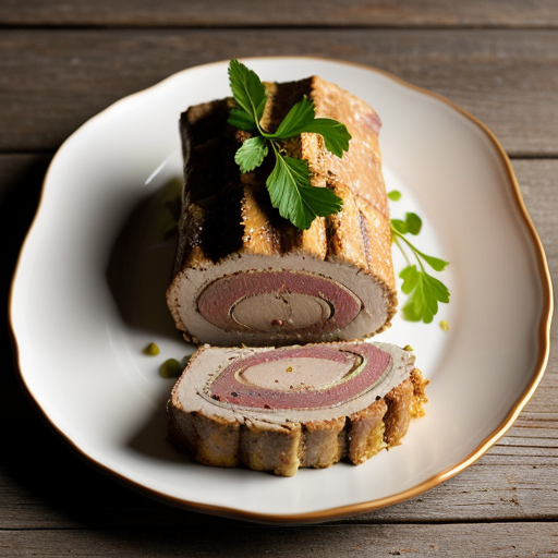 Roulade of Turkey With Foie Gras & Sauterne recipe image