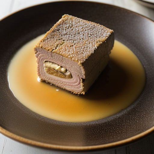 Roulade of Turkey With Foie Gras and Sauterne Sauce ... recipe image
