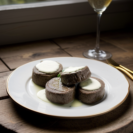 Roulades of Veal With Chevre recipe image