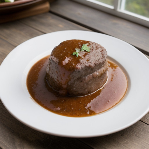 Round Steak Smothered in Gravy recipe image