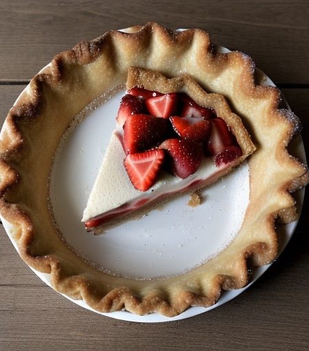 Rowe's Strawberry Crumb Pie recipe image