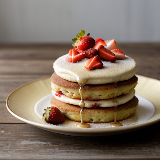 Rowe's Strawberry Griddle Cakes recipe image
