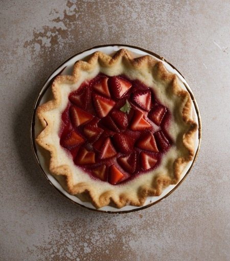 Rowe's Strawberry Pie recipe image
