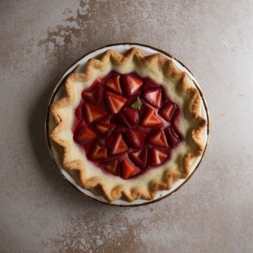 Rowe's Strawberry Pie recipe image