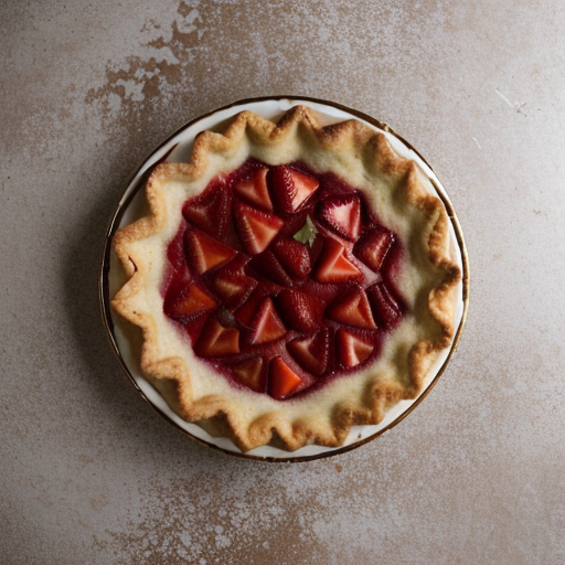 Rowe's Strawberry Pie recipe image