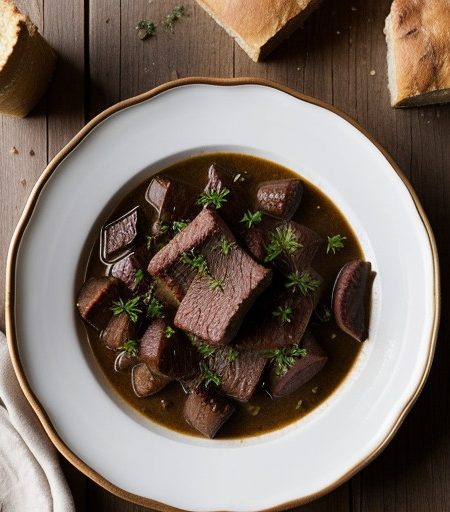 Royal Beef Bourguignon recipe image