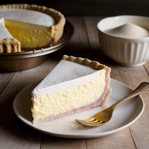 Rubarb Custard Pie recipe image