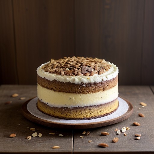 Rum Almond Cake recipe image