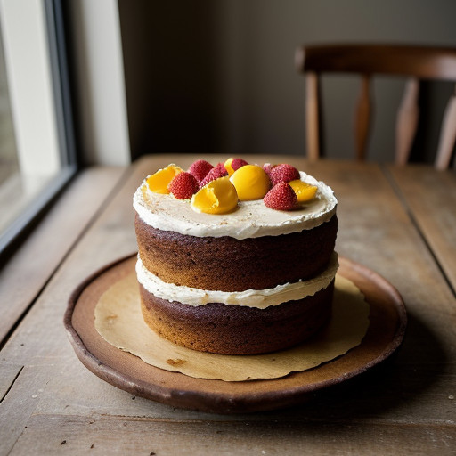 Rum Cake Fraccaro recipe image