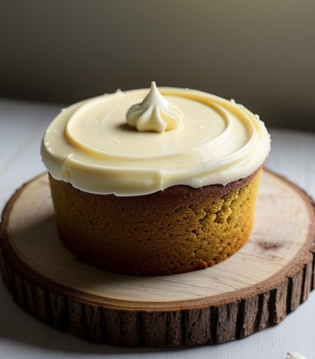 Rum Cake With White Chocolate Icing recipe image