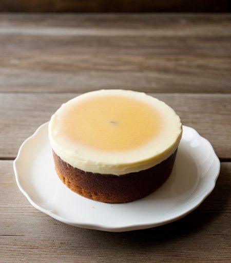 Rum Custard Cake recipe image