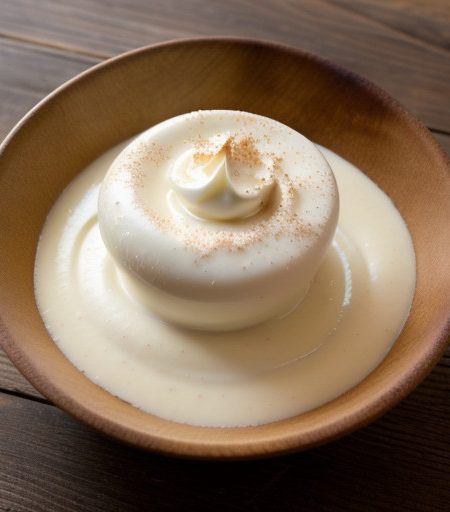 Rum Eggnog Sauce recipe image