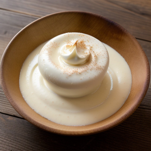 Rum Eggnog Sauce recipe image