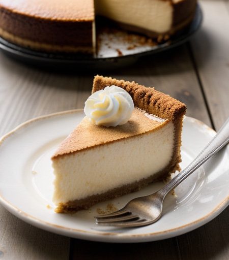 Rum-Glazed Apple Cheesecake recipe image