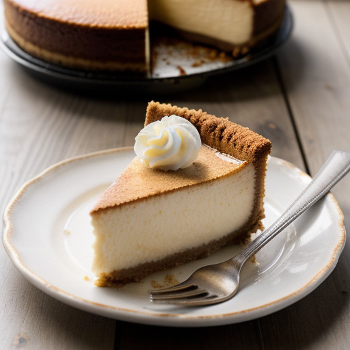 Rum-Glazed Apple Cheesecake recipe image
