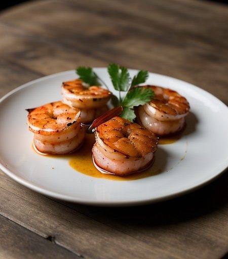 Rum-Glazed Spicy Shrimp recipe image