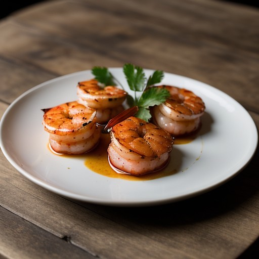 Rum-Glazed Spicy Shrimp recipe image