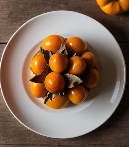 Rum Persimmons recipe image