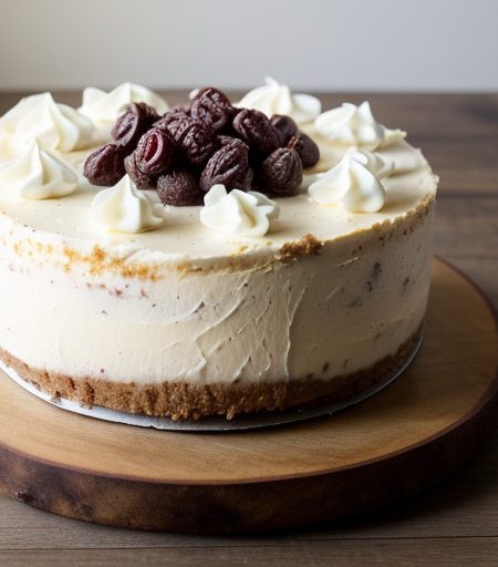 Rum Raisin Cheesecake recipe image