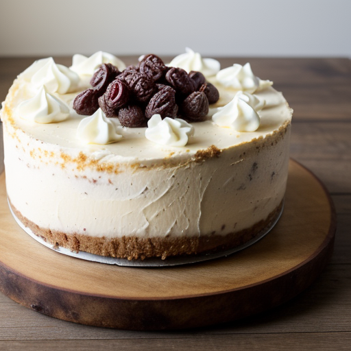 Rum Raisin Cheesecake recipe image