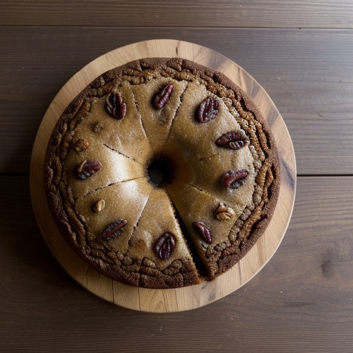 Rum Walnut Cake recipe image
