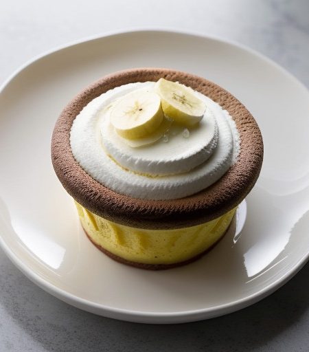 Rum and Banana Boat Souffle recipe image