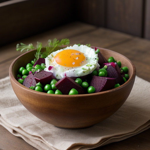 Russian Beet & Potato Salad recipe image