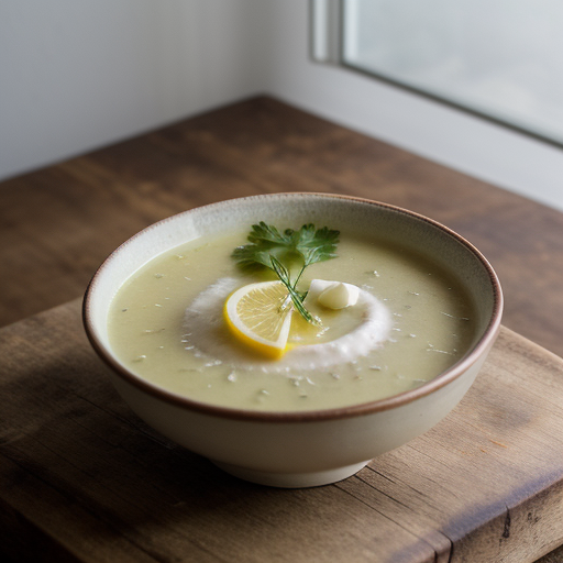 Russian Lemon Soup - Liminnyi Sup recipe image