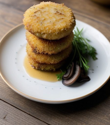 Russian Potato & Mushroom Croquettes recipe image