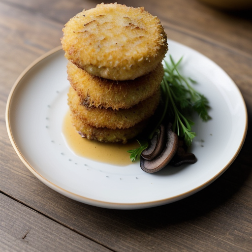 Russian Potato & Mushroom Croquettes recipe image