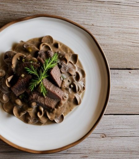 Russian Skillet Stroganoff (7 PTS recipe image