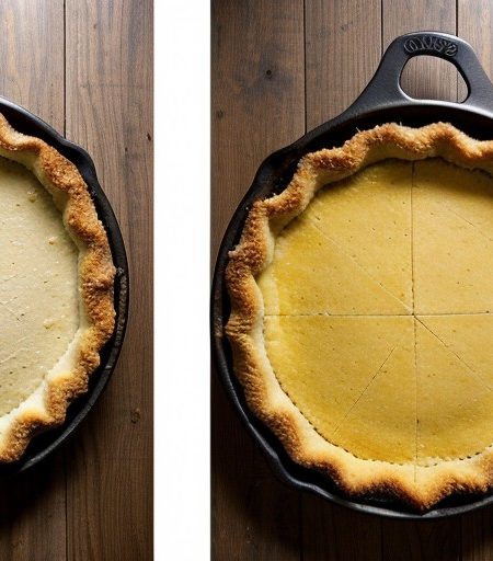 Rustic Baked Polenta Pie recipe image