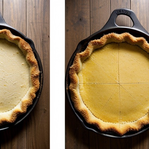 Rustic Baked Polenta Pie recipe image