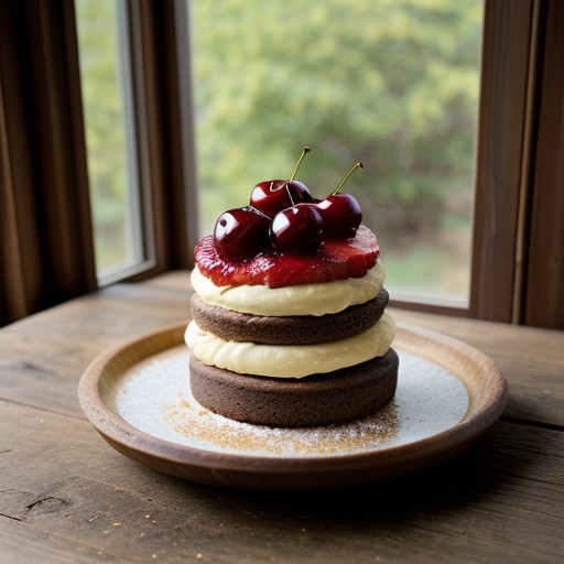 Rustic Cherry Shortcake (5 PTS recipe image