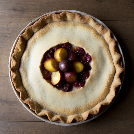 Rustic Plum & Nectarine Tart recipe image