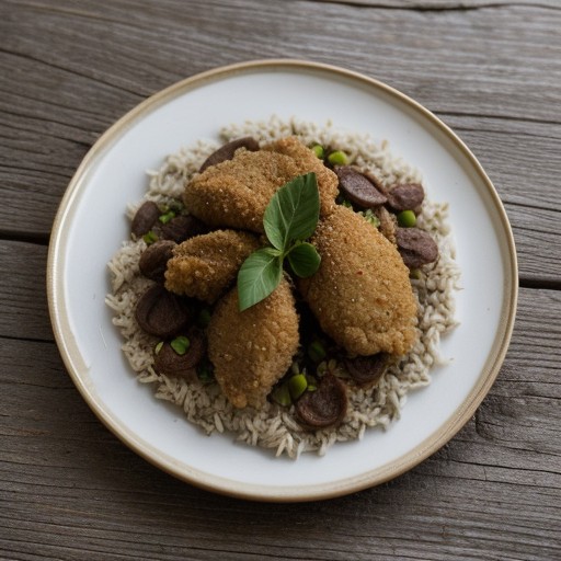 Ruz Tatbilla (Rice With Chicken Livers recipe image
