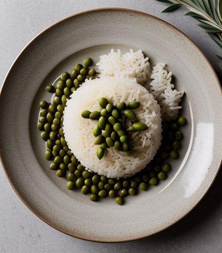 Ryzi Me Araka (Rice & Peas recipe image