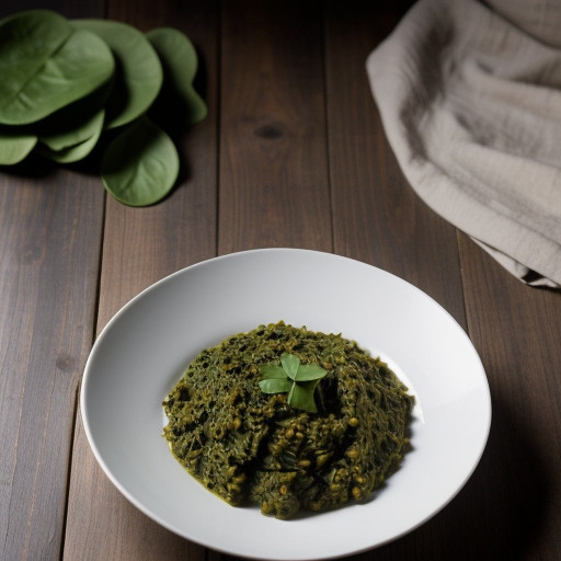 Saag Vali Khichri recipe image