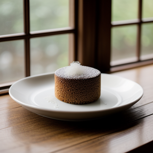 Sae Me Duk (Korean Steamed Buckwheat Cake recipe image
