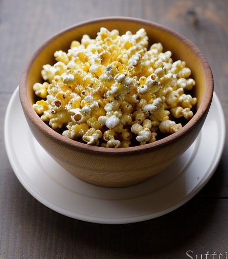 Saffron Buttered Popcorn recipe image
