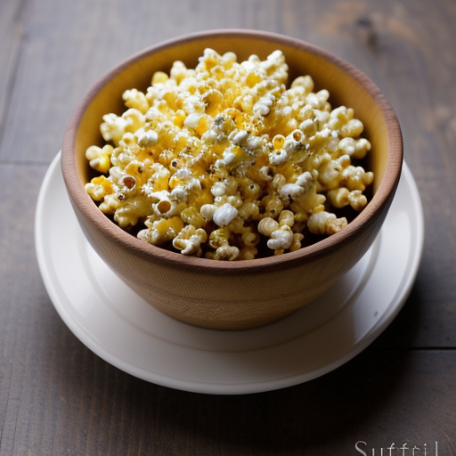 Saffron Buttered Popcorn recipe image