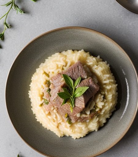 Saffron Risotto recipe image