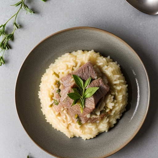 Saffron Risotto recipe image