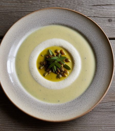 Saffron Vichyssoise recipe image