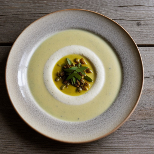 Saffron Vichyssoise recipe image