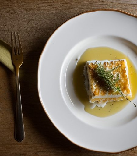 Saganaki (From Costas Perifanos at Dionysos Restaurant In recipe image